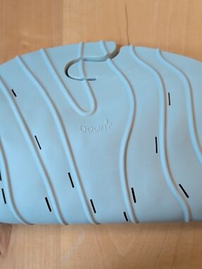 boon Silicone Bath Mat - Light Gray